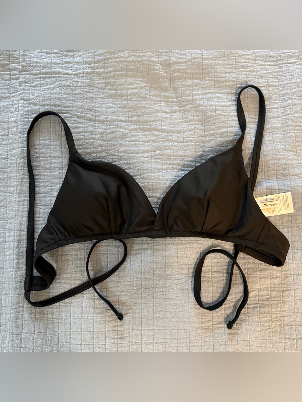 Madewell Second Wave black bikini top